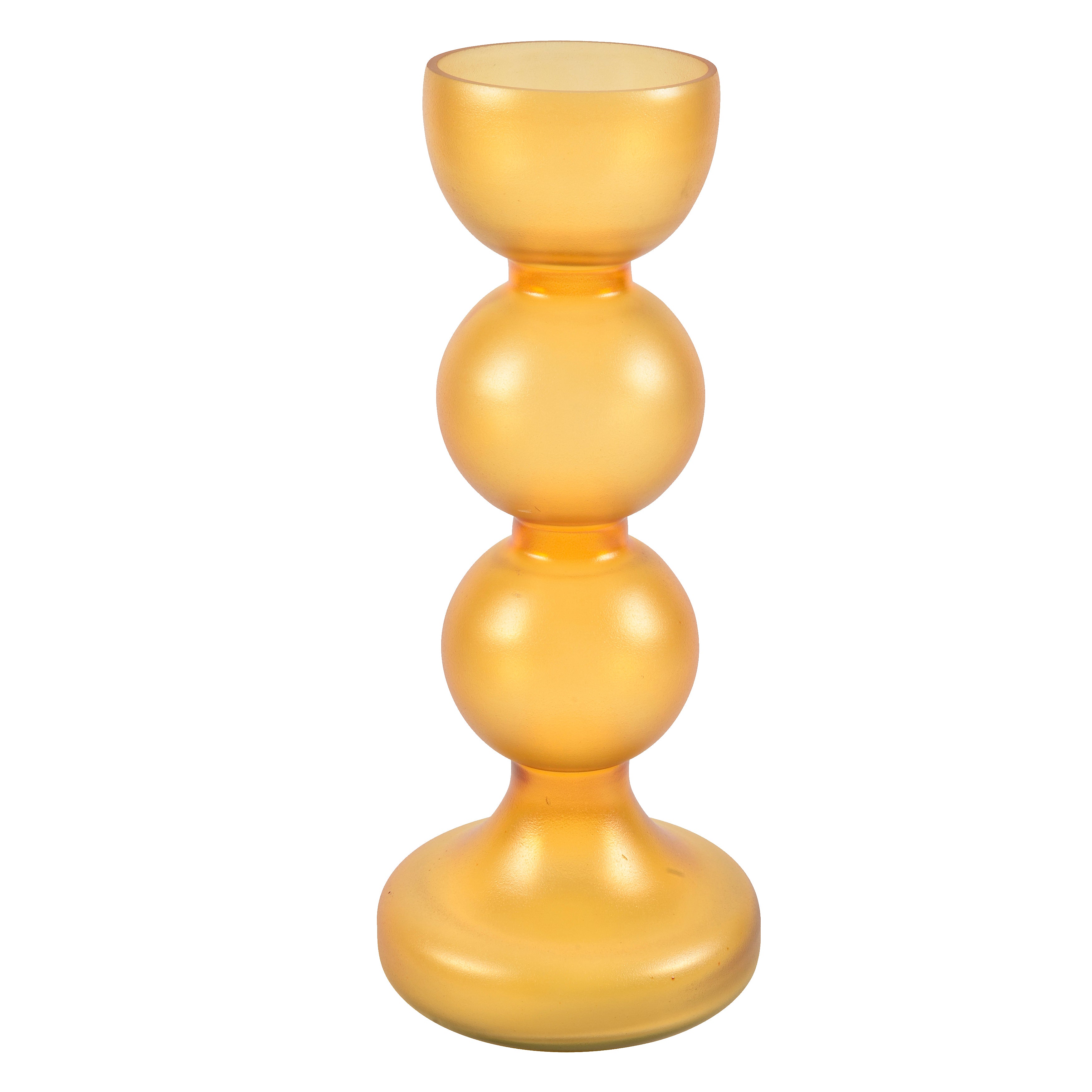 Hazel candleholder yellow