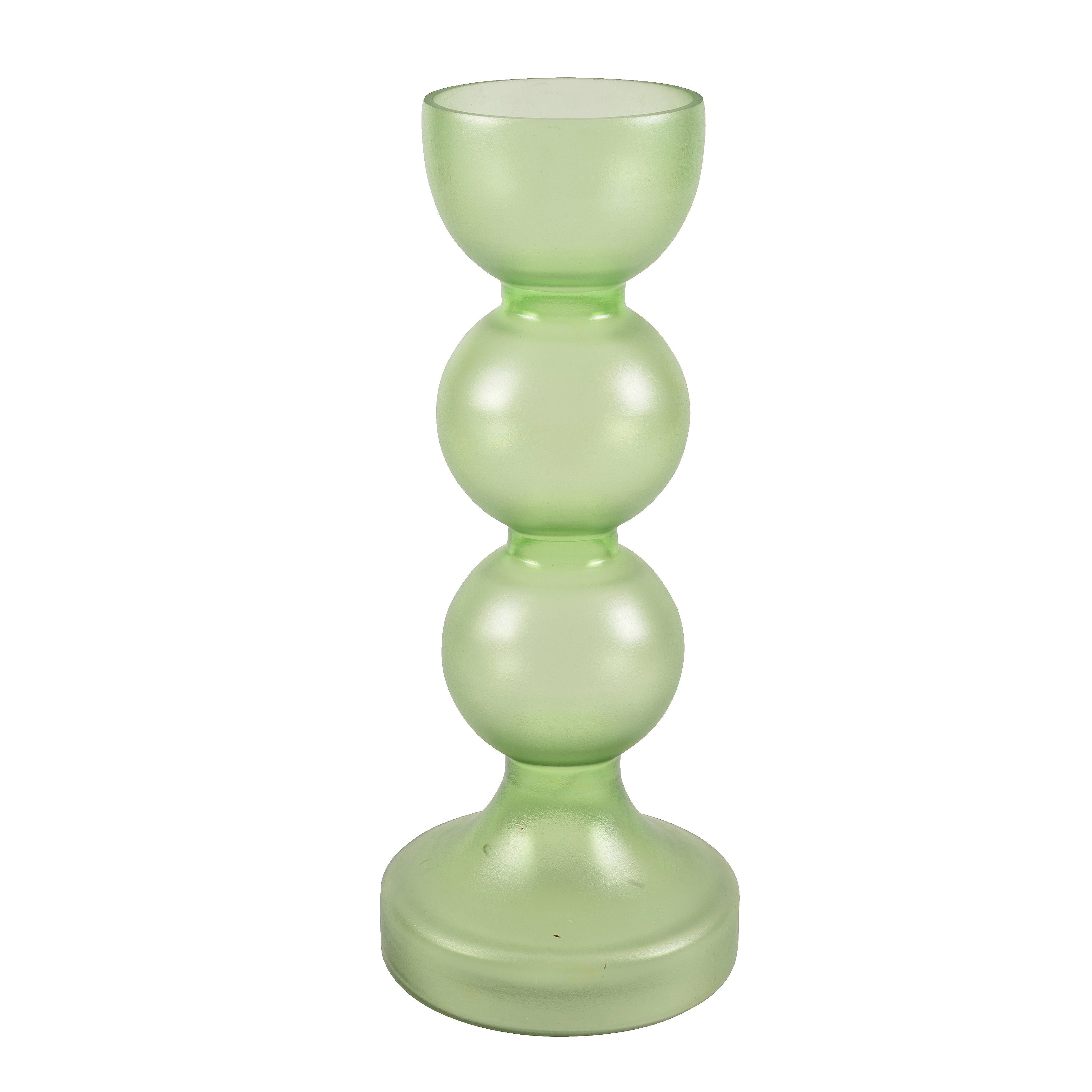 Hazel candleholder green