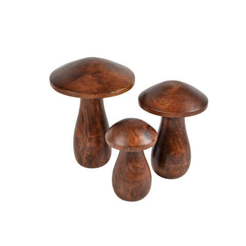 Alora wooden mushroom S