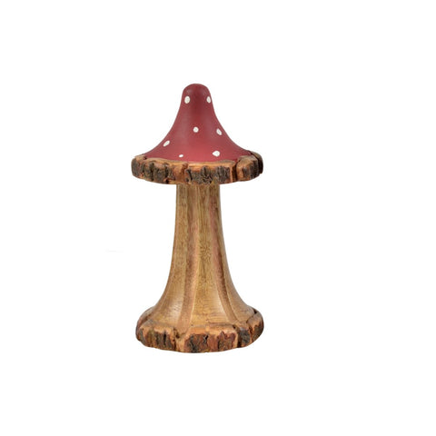 Alora wooden mushroom red M