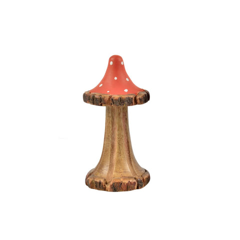 Alora wooden mushroom orange M