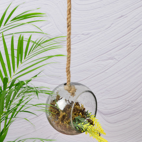 Aria hanging terrarium clear S