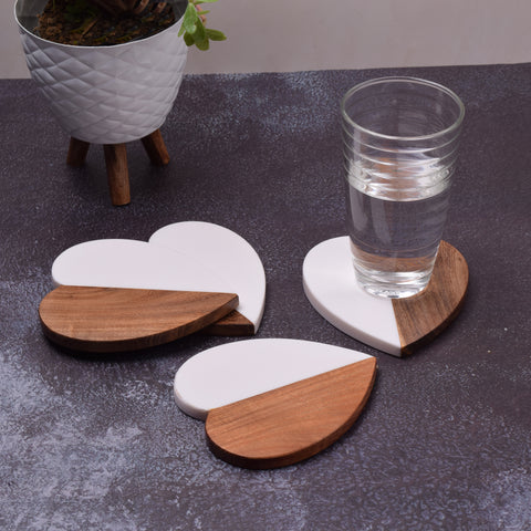 Zara heart coaster