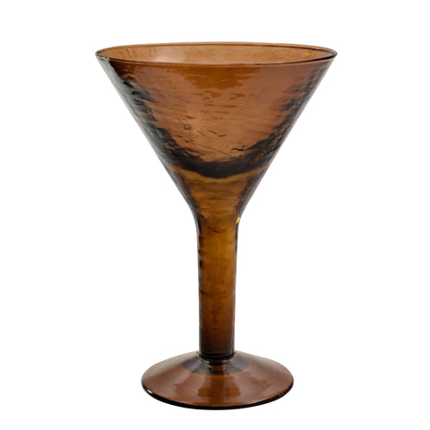 Lila cocktail glass amber