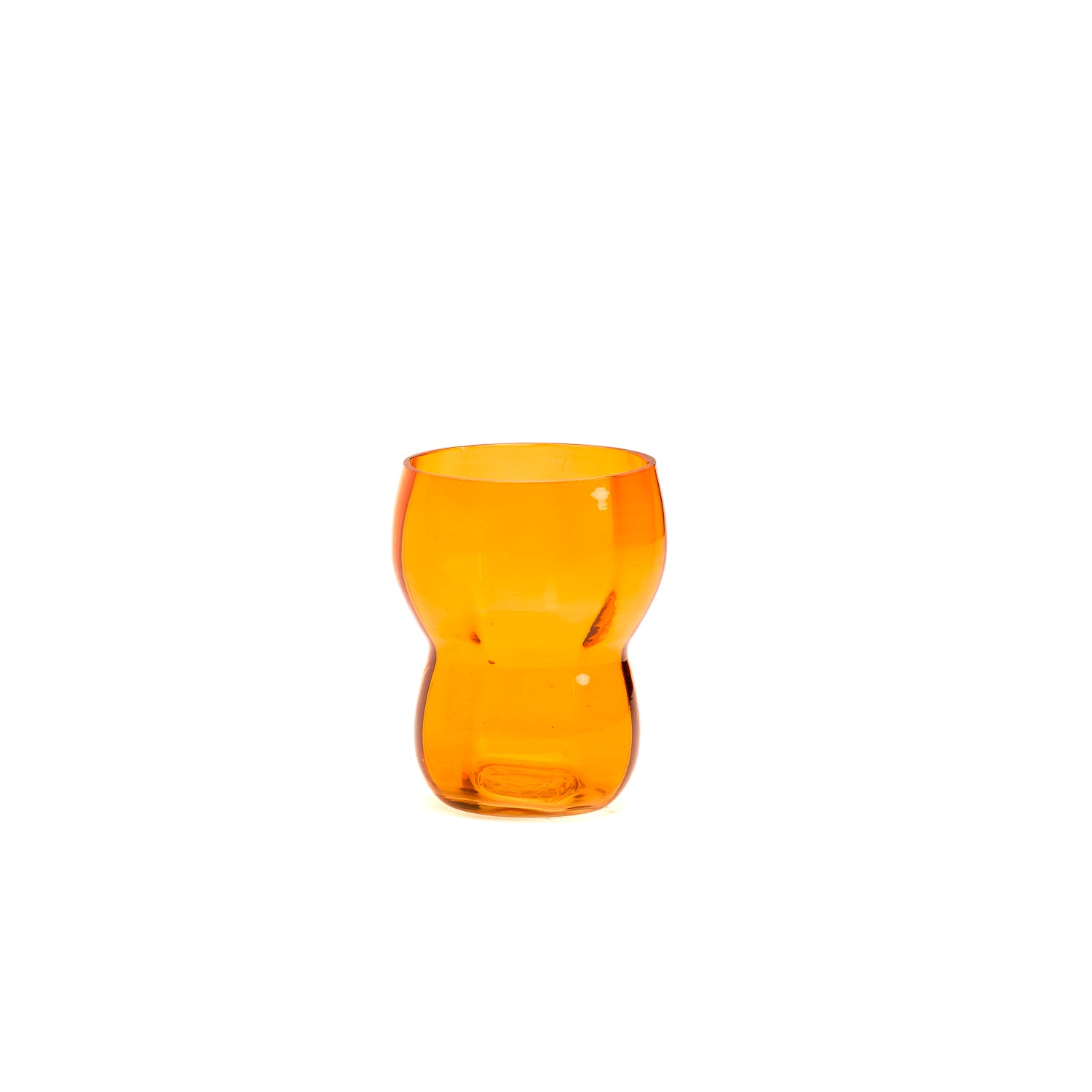 Evara drinking glass coral S