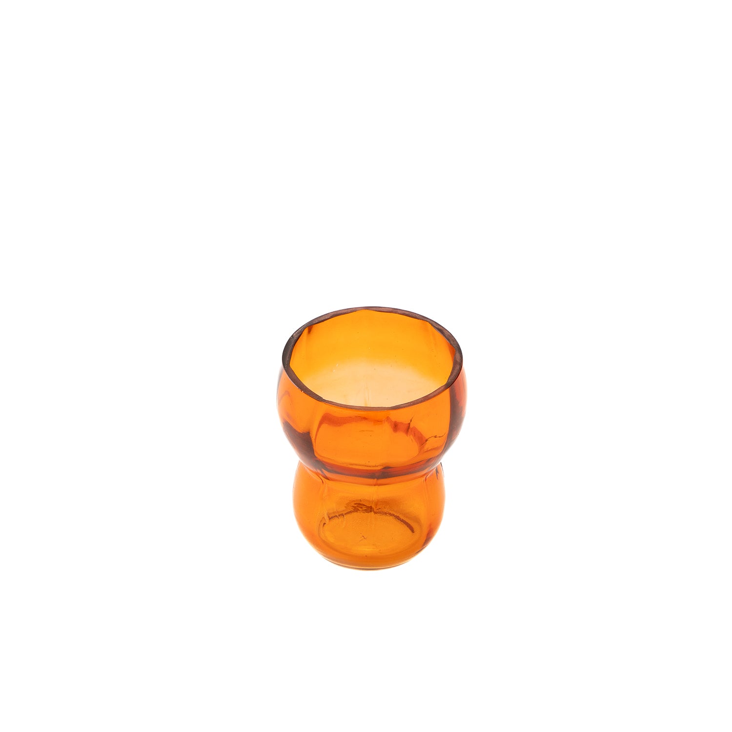 Evara drinking glass coral S
