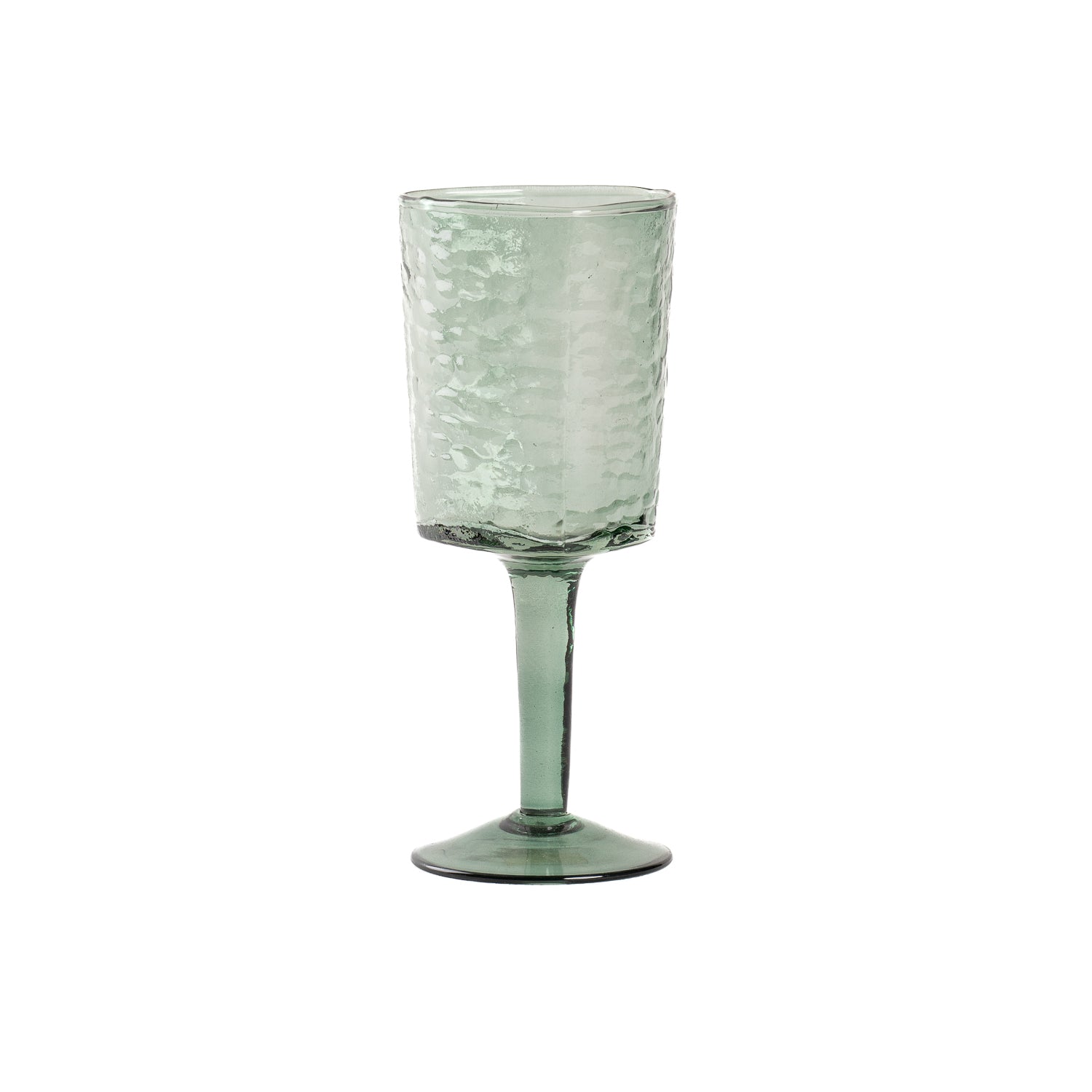 Nina wine glass green S