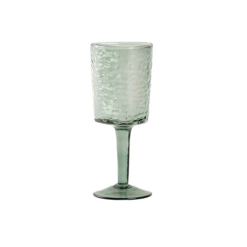 Nina wine glass green S