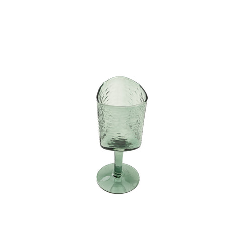 Nina wine glass green S