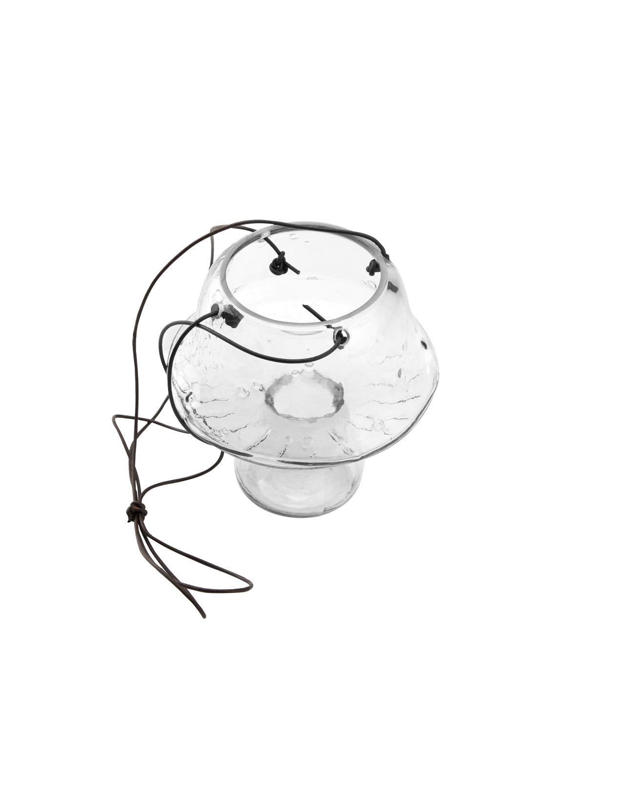Alora mushroom planter clear S
