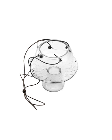 Alora mushroom planter clear S