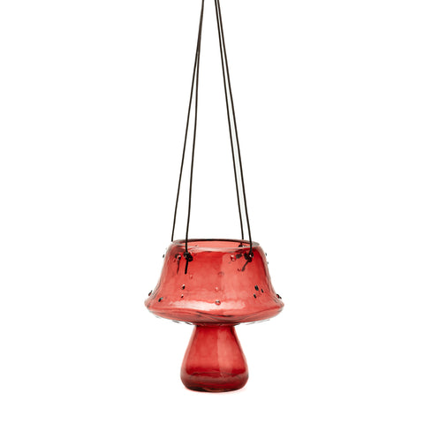 Alora mushroom planter red S