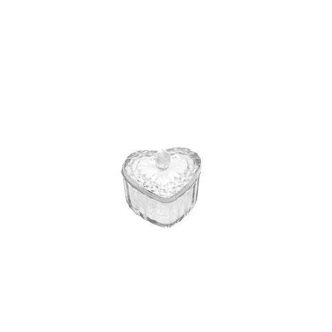 Lily heart jar