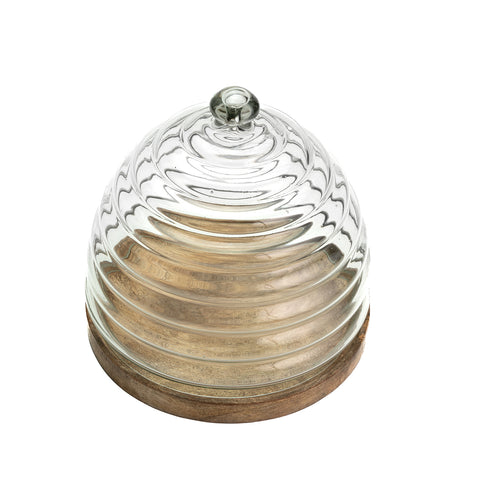 Irene fluted cake dome