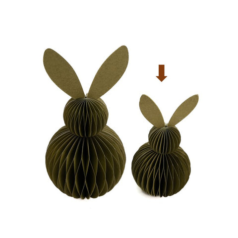 Honey Easter bunny green S