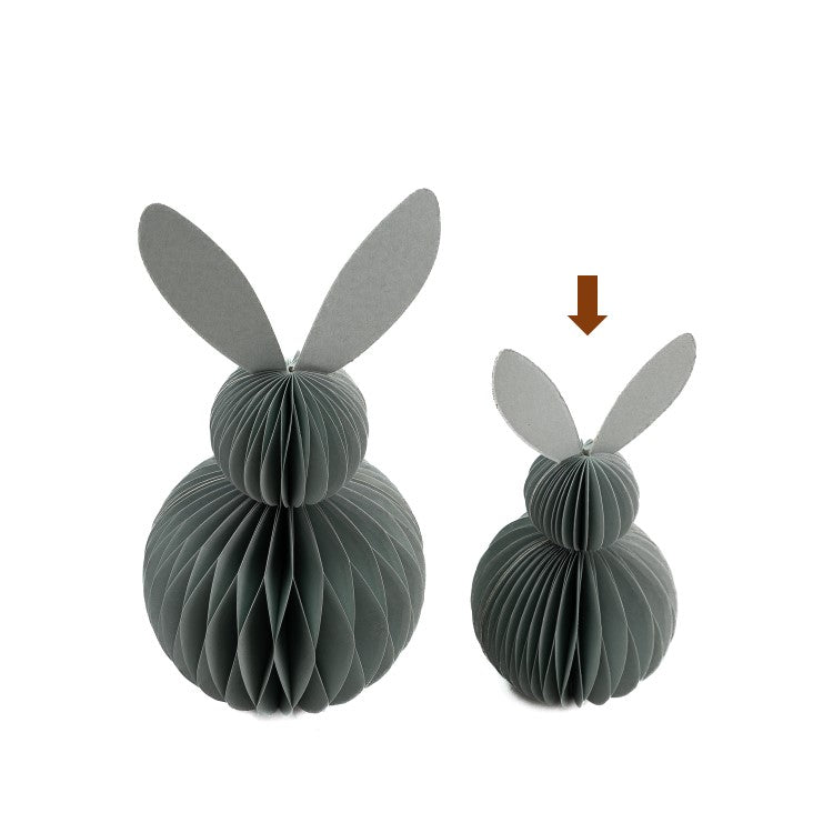 Honey Easter bunny grey S