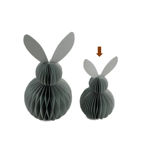 Honey Easter bunny grey S