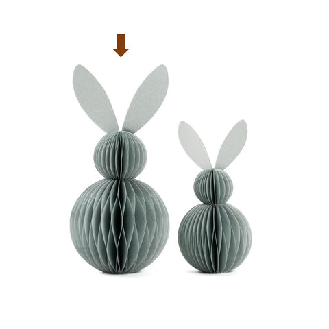 Honey Easter bunny grey L
