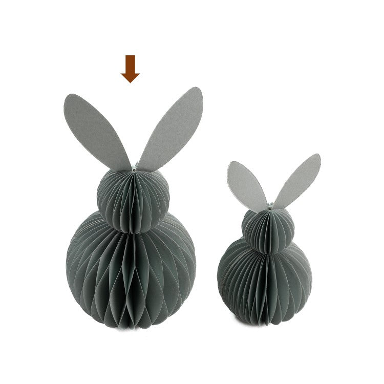 Honey Easter bunny grey L
