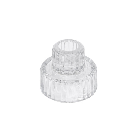 Mira Candleholder B Clear