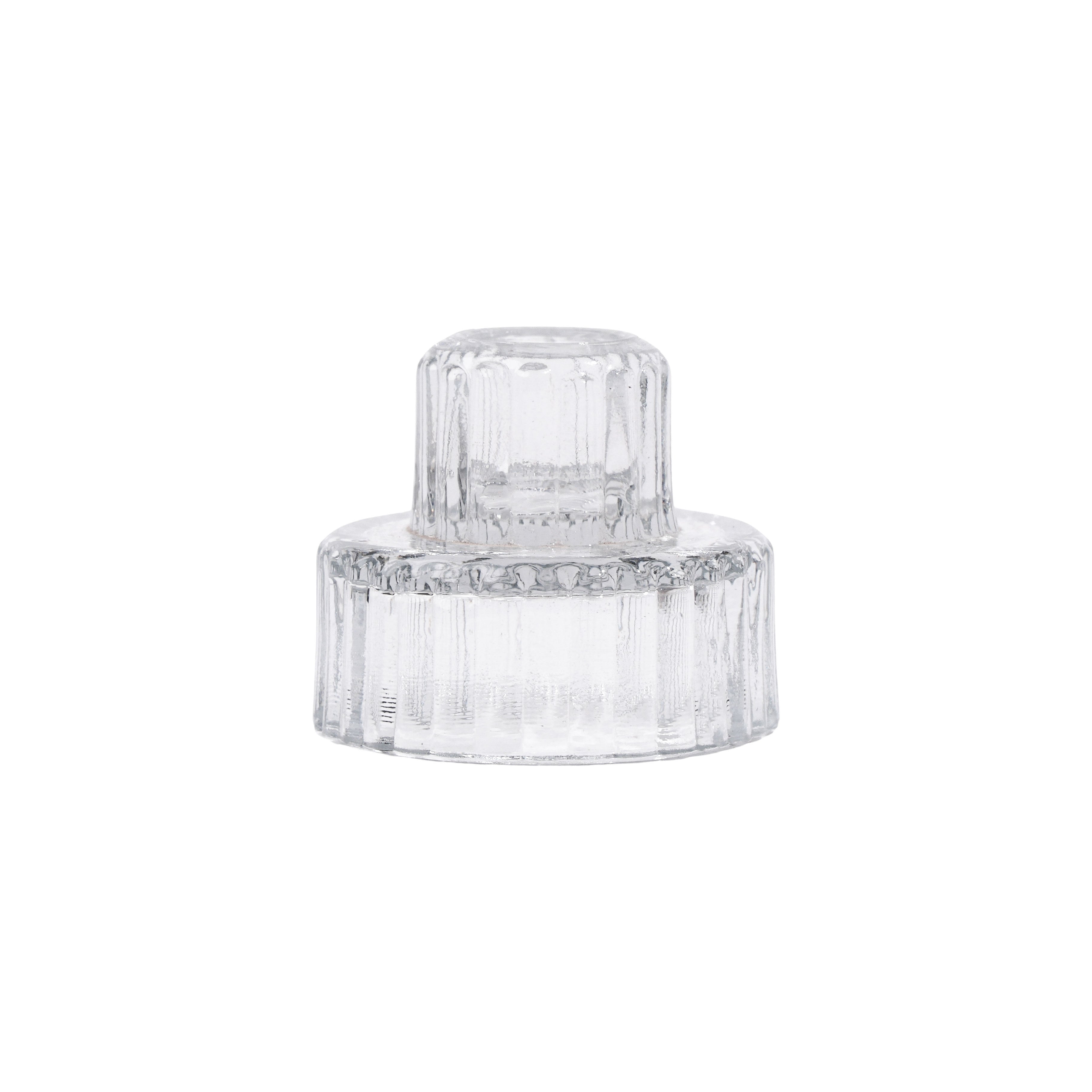 Mira Candleholder B Clear