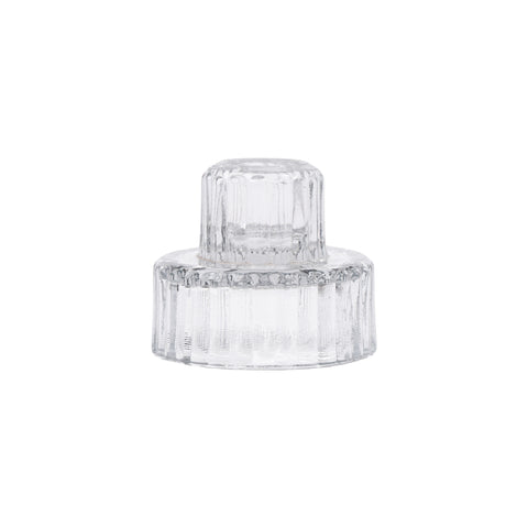 Mira Candleholder B Clear