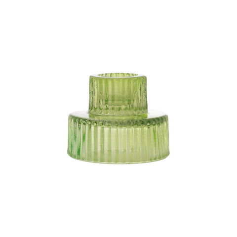Mira Candleholder B Green
