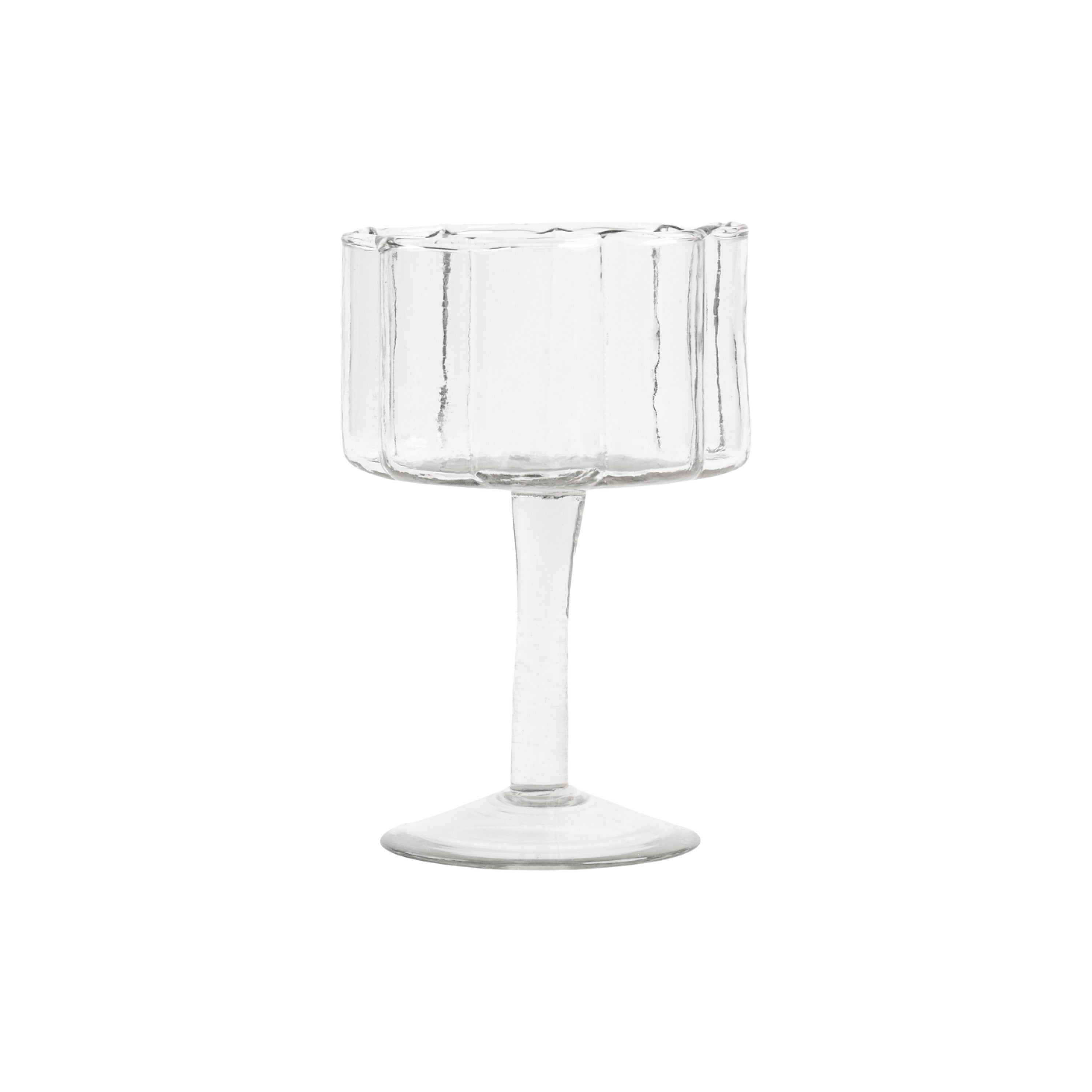 Daisy Wine Glass Clear S