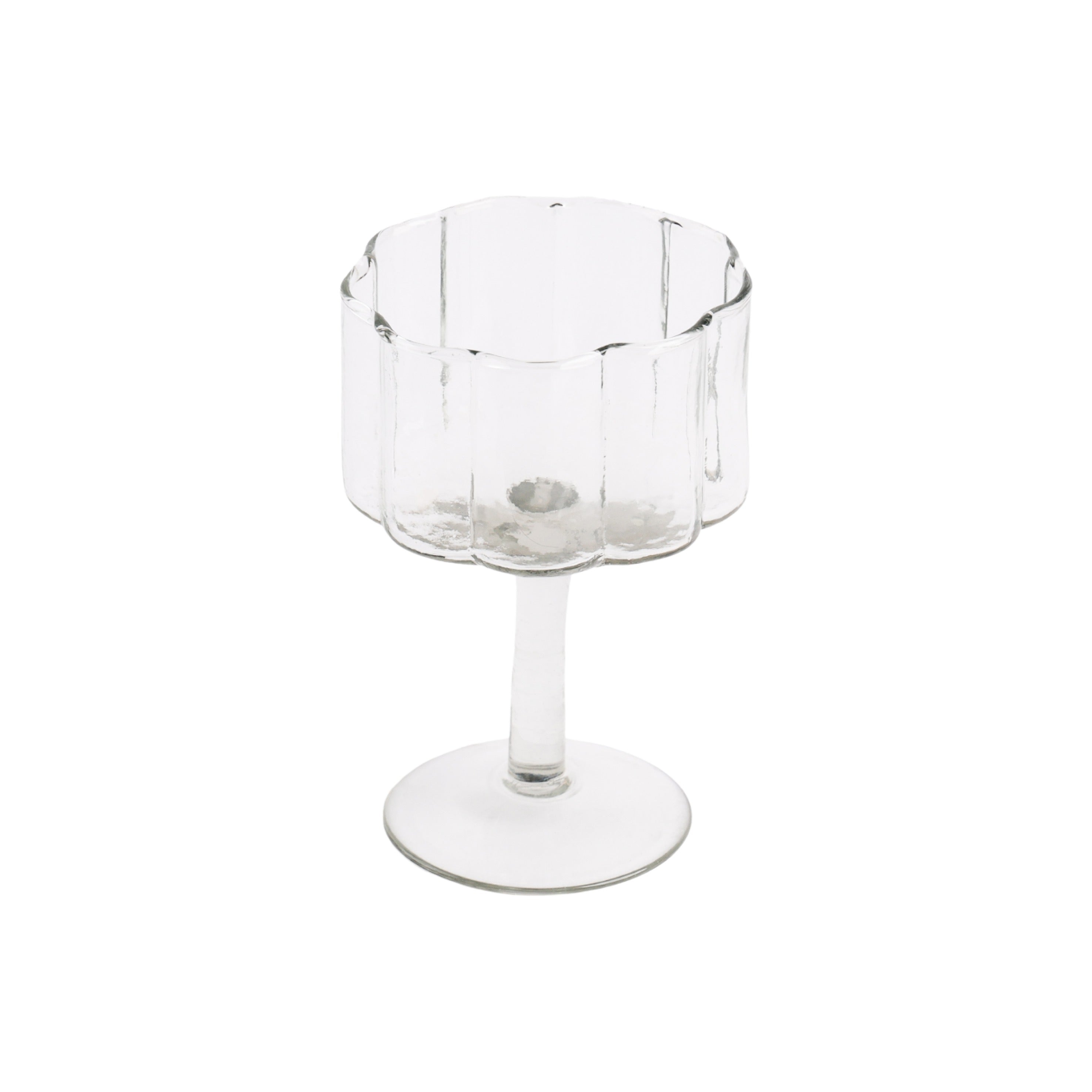 Daisy Wine Glass Clear S
