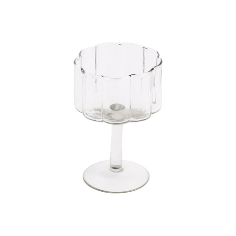 Daisy Wine Glass Clear S