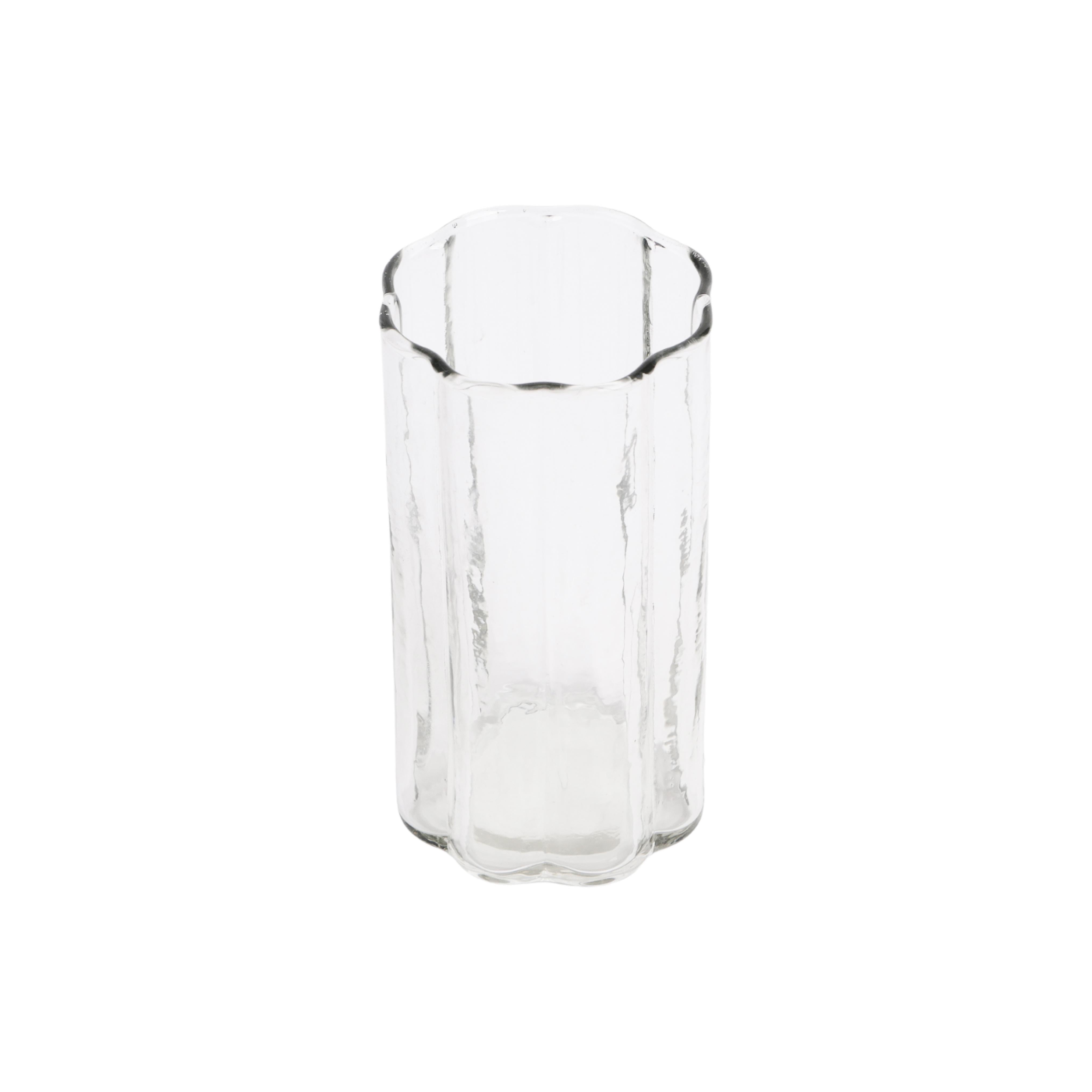 Daisy Drinking Glass Clear
