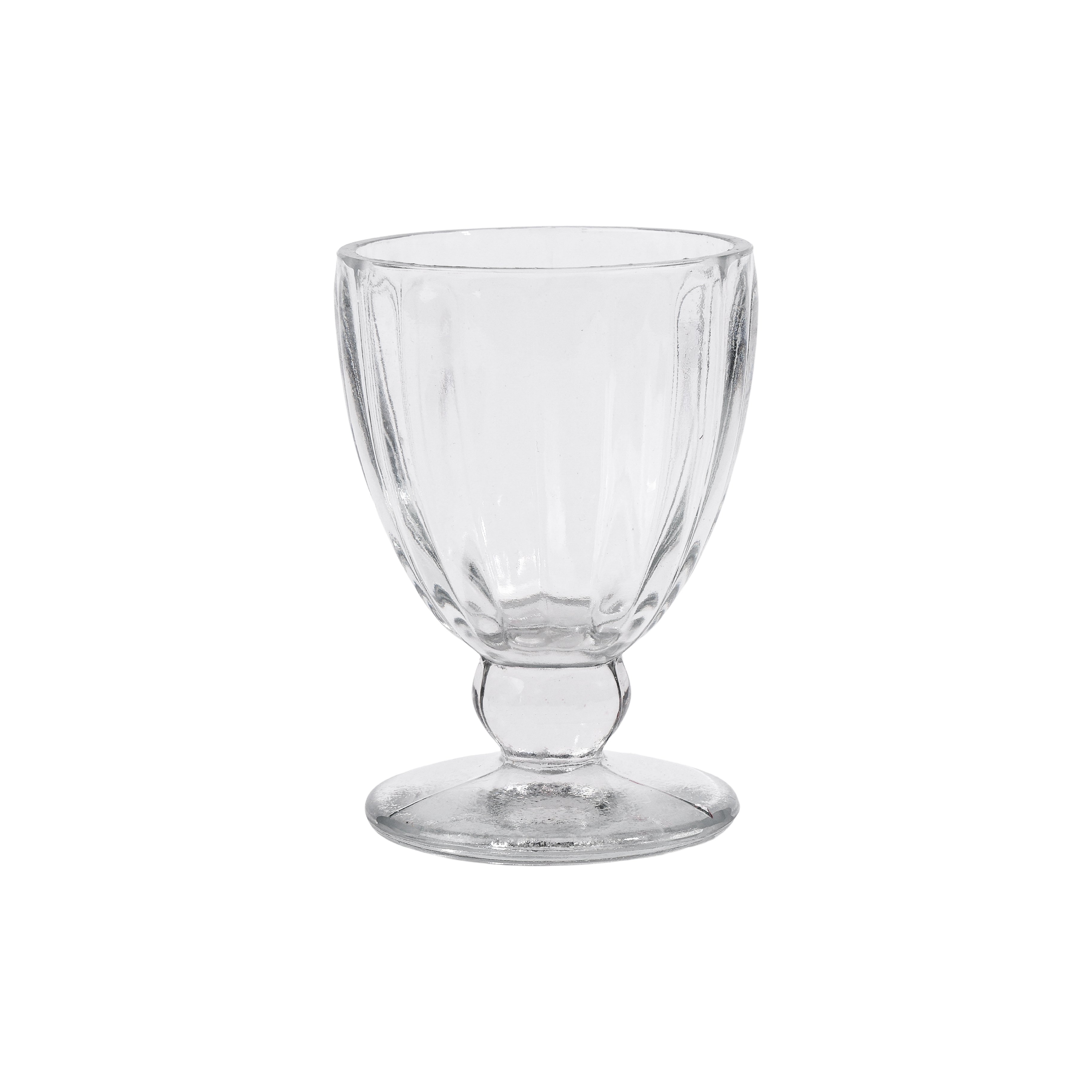Poppy Wine Glass Clear