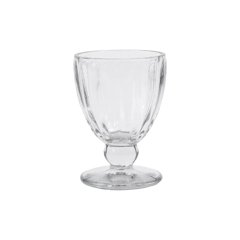 Poppy Wine Glass Clear