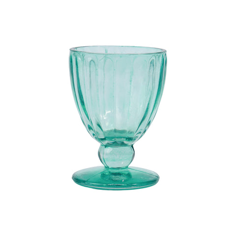 Poppy Wine Glass Blue