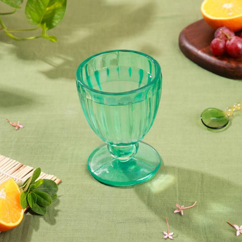 Poppy Wine Glass Blue