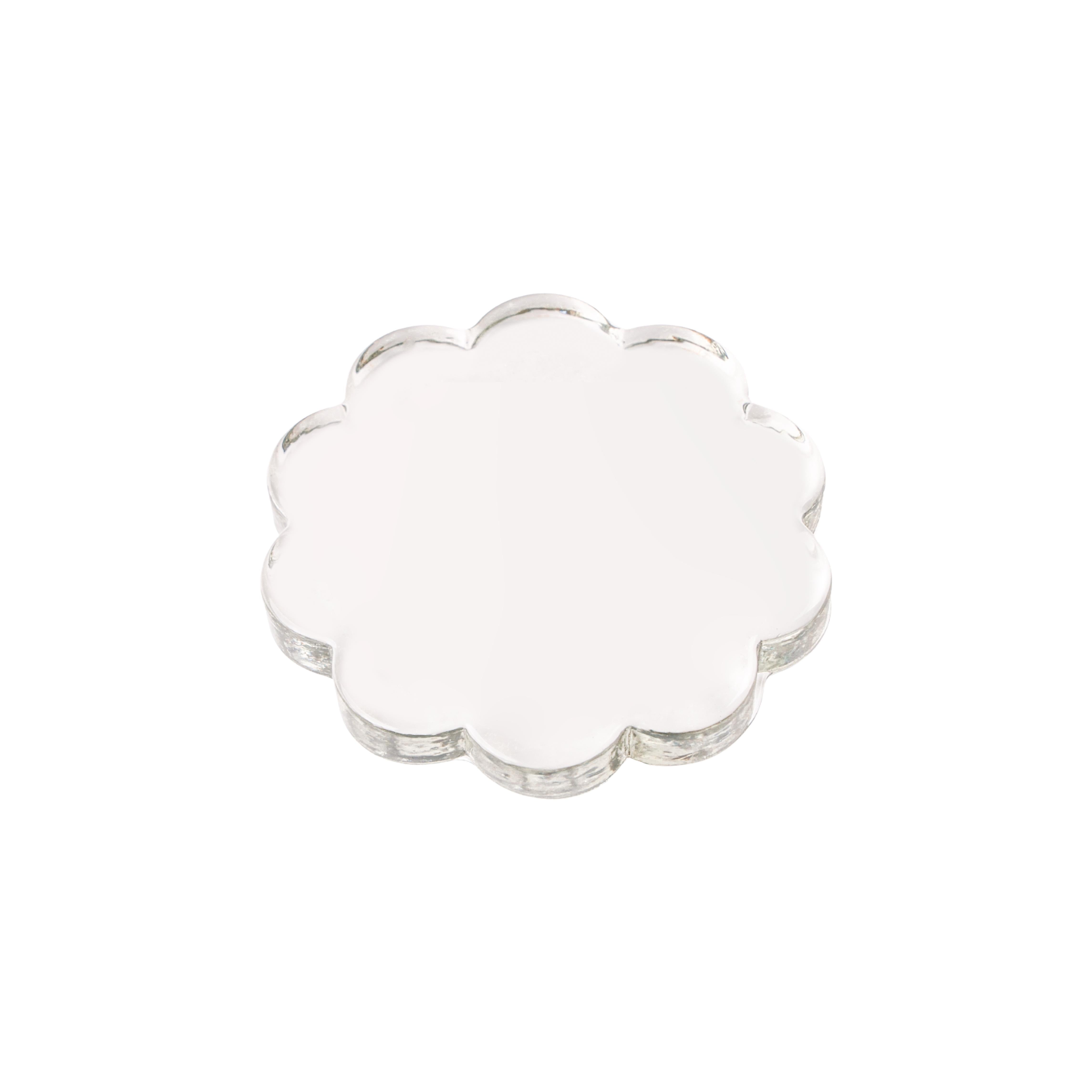 Daisy Coaster Clear S/4