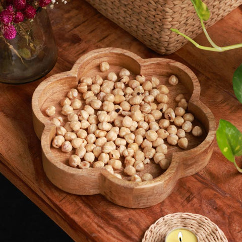 Daisy Wooden Tray