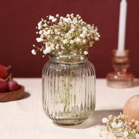 Elle Jar Vase Clear S