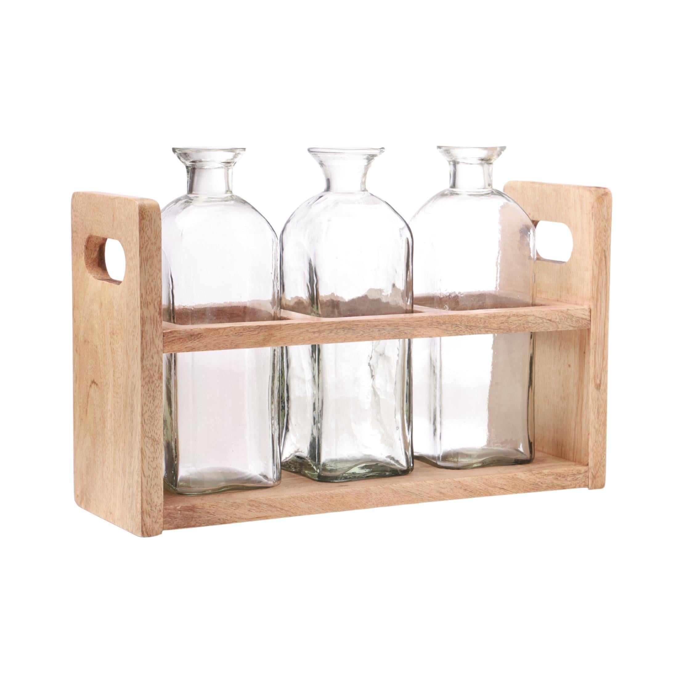 Dahlia Bottle Vase Set