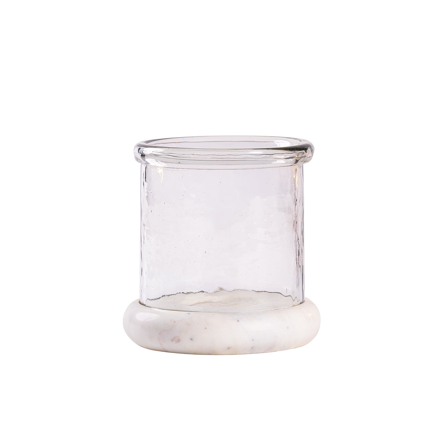 Esme Marble Glass Candleholder S