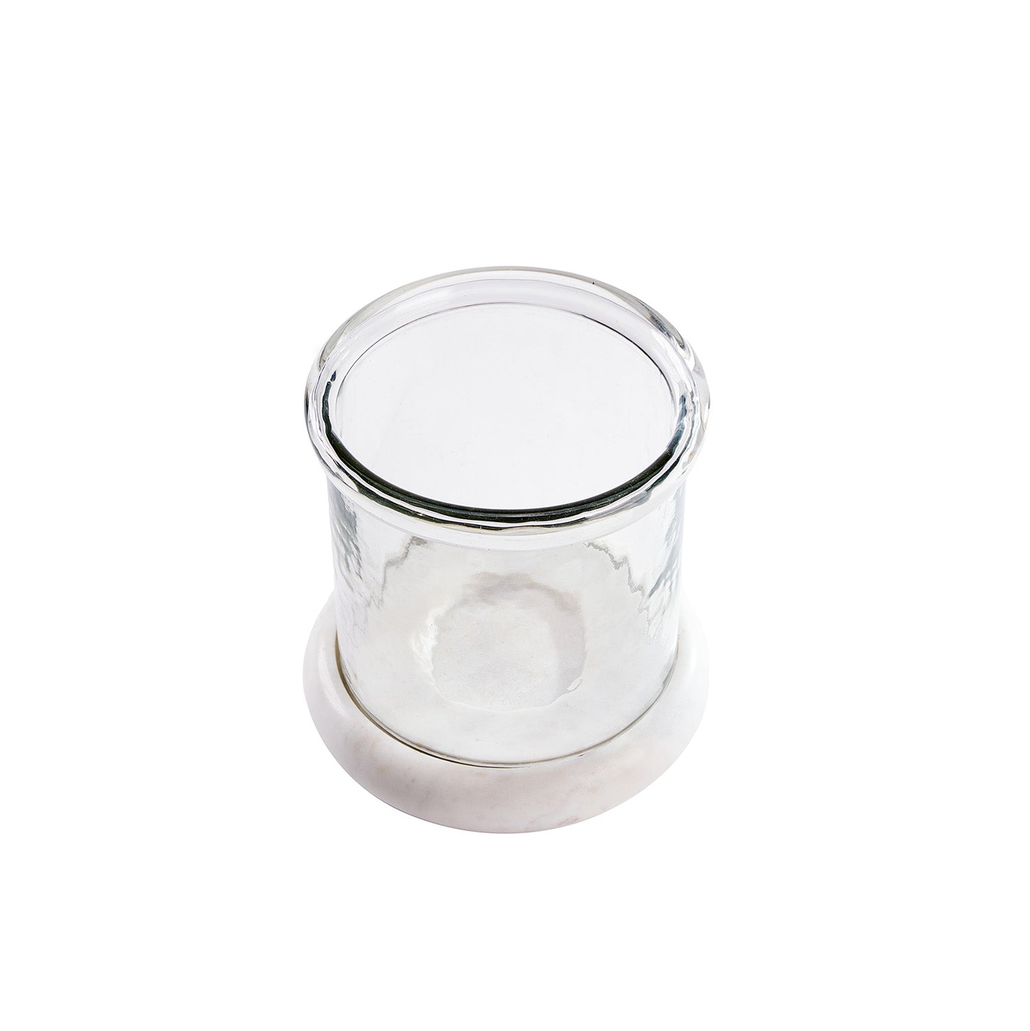 Esme Marble Glass Candleholder S