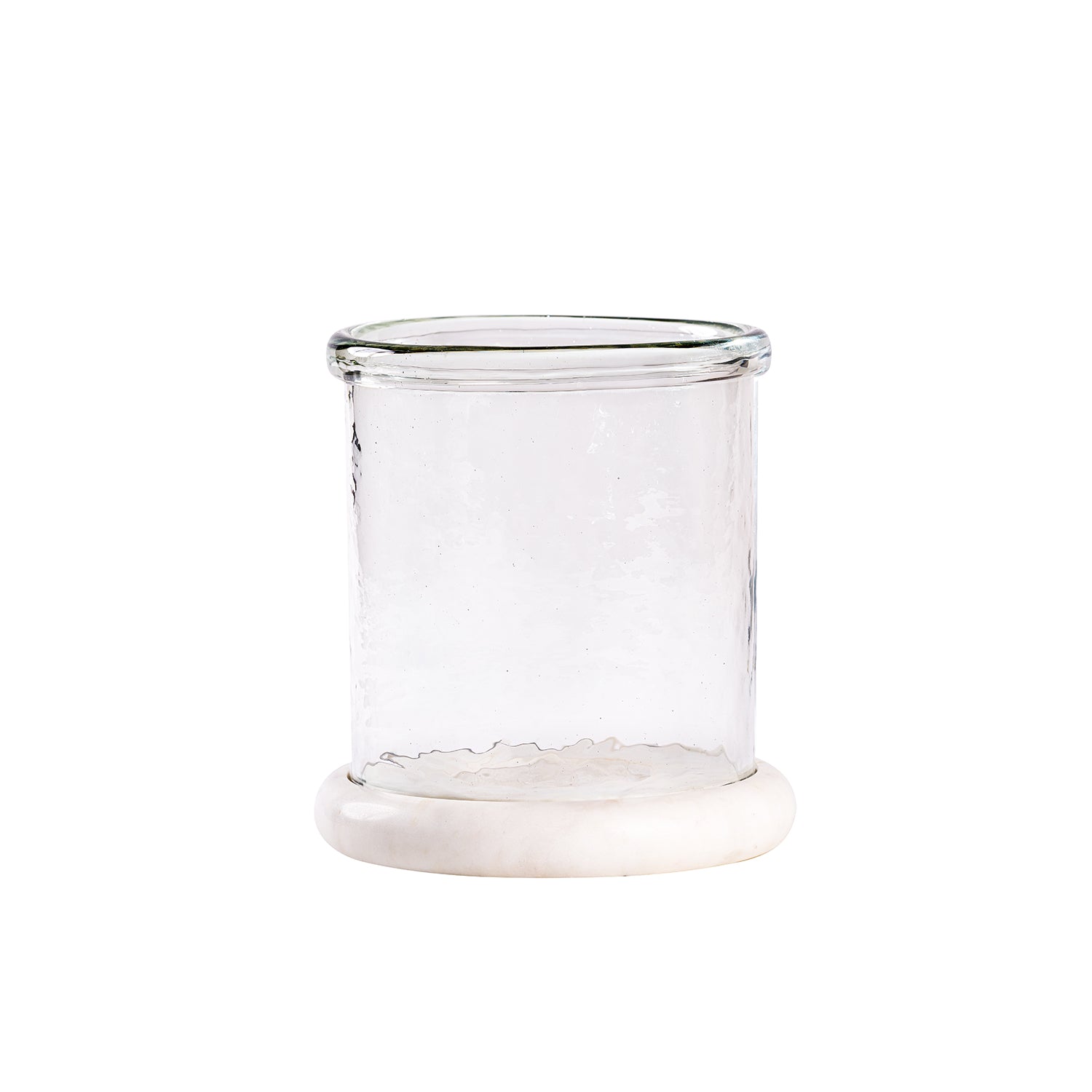 Esme Marble Glass Candleholder L