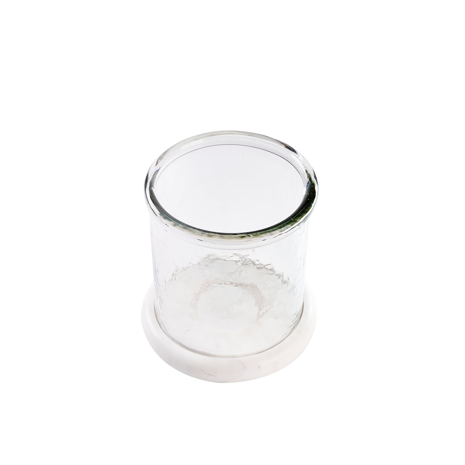 Esme Marble Glass Candleholder L