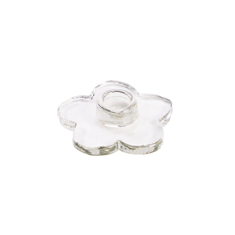 Daisy Candleholder Clear