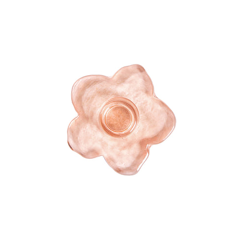 Daisy Candleholder Peach