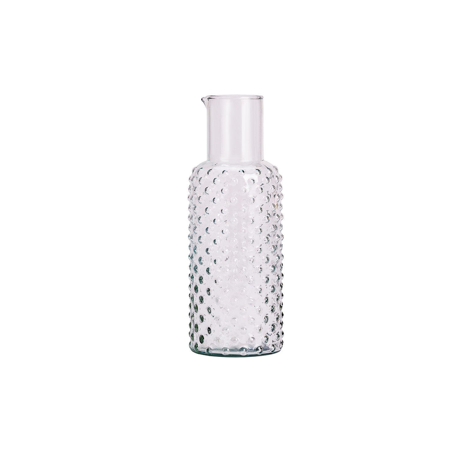 Aria Ribbed Carafe and glass set Clear