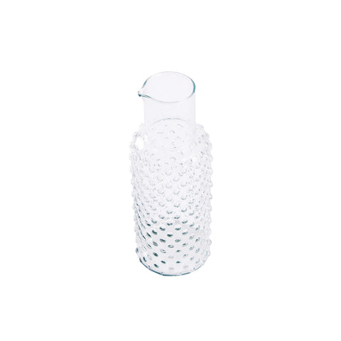 Aria Ribbed Carafe and glass set Clear