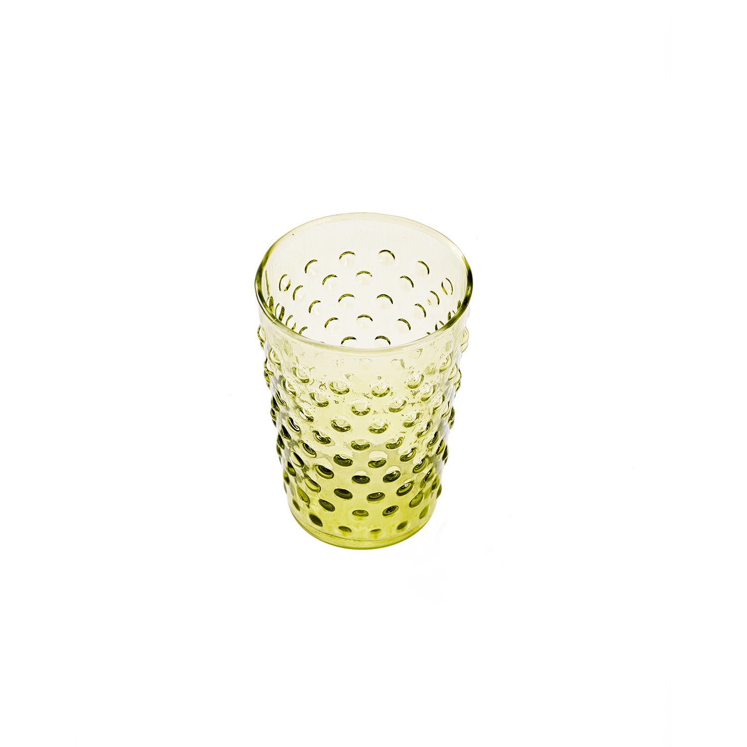 Aria Ribbed Carafe and glass set Olive
