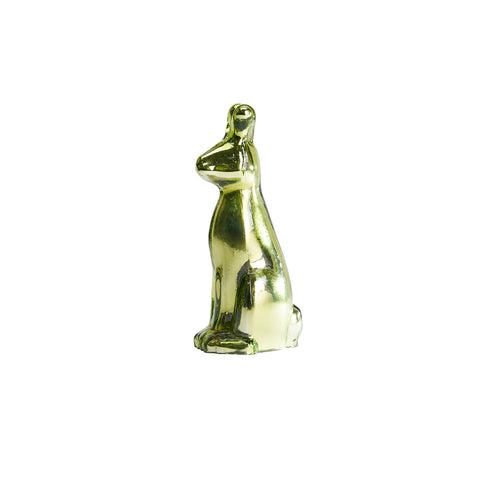 Easter Glass Bunny Green