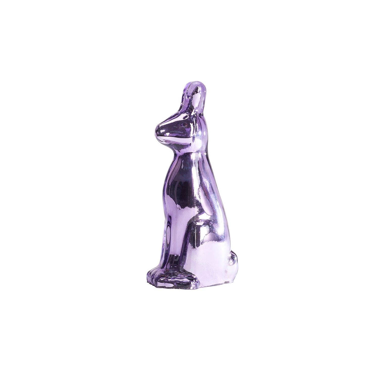 Easter Glass Bunny Lavender